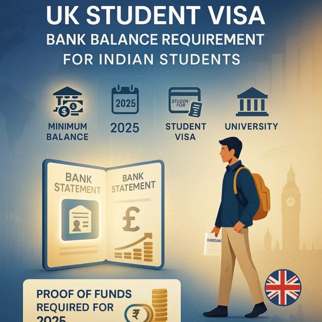 uk student visa bank balance requirement for indian students