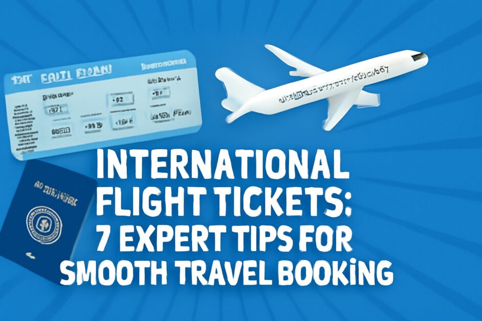 International Flight Tickets.