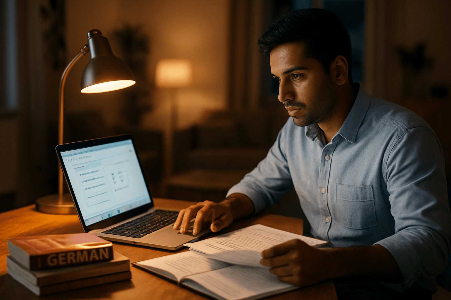 Building German Language Proficiency While Managing Work Commitments