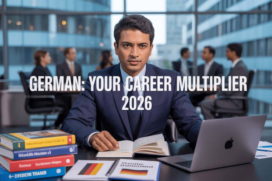 German for Corporate Professionals: The New Career Multiplier for Indian Employees in 2026