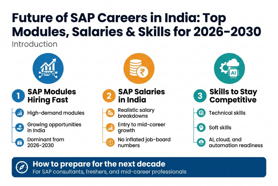 Future of SAP Careers in India: Top Modules, Salaries & Skills for 2026–2030